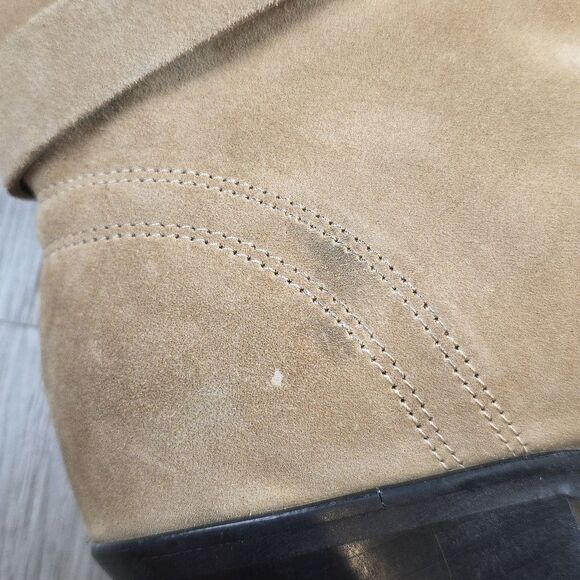 All Saints Lior Suede Ankle Boots Size 37 - Picture 12 of 13